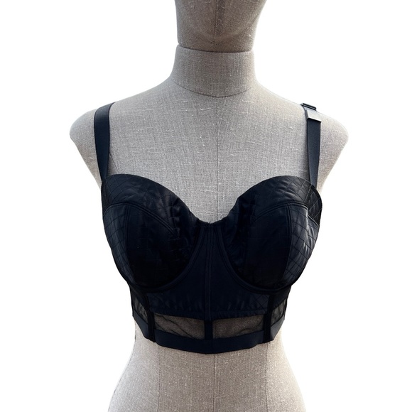 Victoria’s Secret Black Corset Top NWT